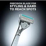 Wilkinson Sword Quattro Titanium Sensitive Razor 1 Handle 9 Blades Pack view 6