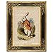 Dreamery Studio Alice in Wonderland Art Print on Upcycled Antique Book Page, White Rabbit in Hurry, 8X10.5 Color