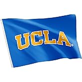 Desert Cactus UCLA Bruins Flag - 3 x 5 Feet University of California Los Angeles Banner, Indoor/Outdoor Durable Fabric, 100% Polyester Design (Style 2)