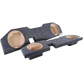 Bbox Dual 10 Inch Subwoofer Box - Sealed Carpeted Subwoofer Enclosure - Fits 2002-2018 Dodge Ram Quad Cab - Subwoofer Box for 10 Inch Subwoofers - Car Subwoofer Boxes &amp; Enclosures - Pro Audio Tuned