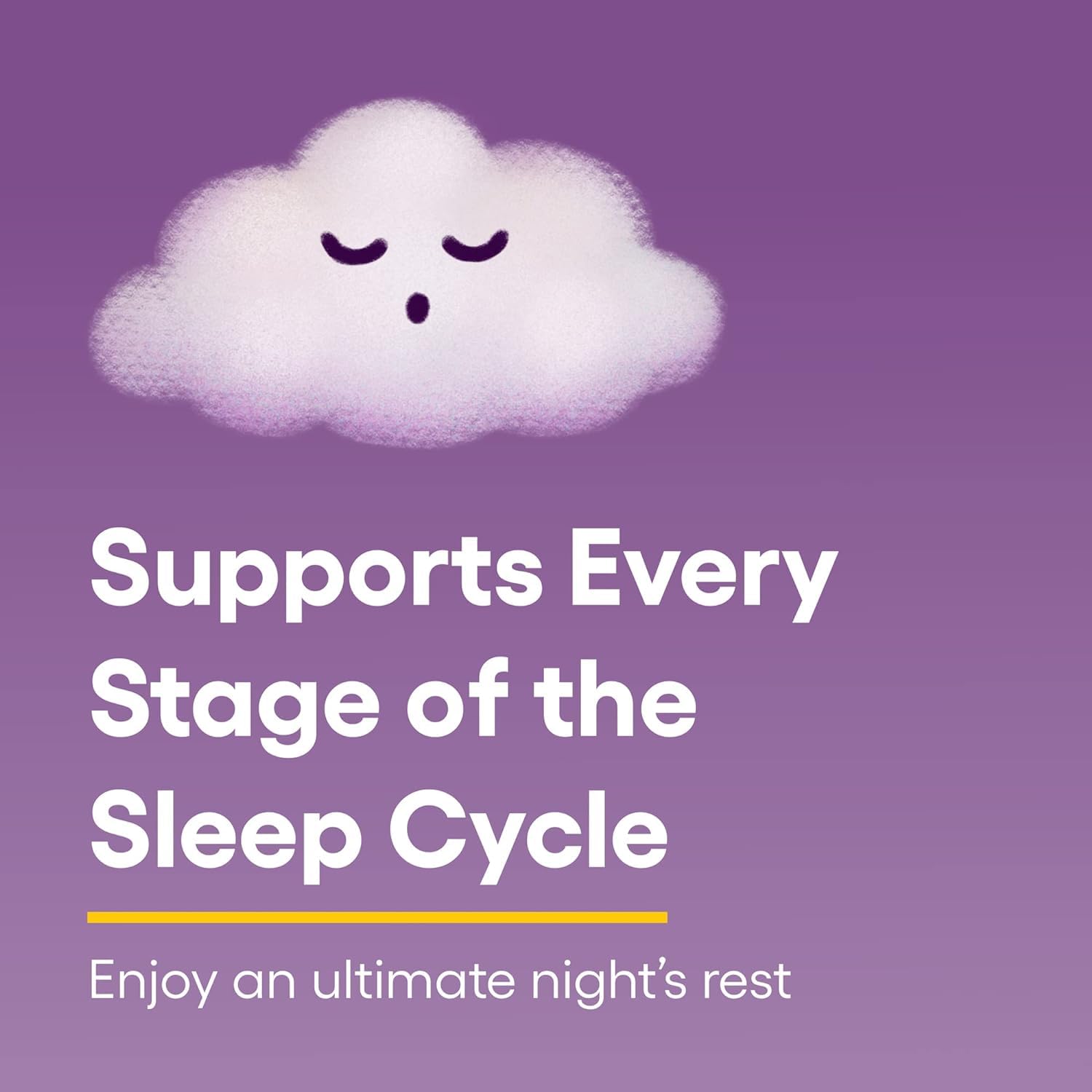 Natural Factors Stress-Relax Tranquil Sleep Chewable, Supports The Full Sleep Cycle, 120 Tablets