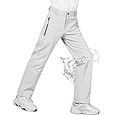 Kids Hiking Pants Waterproof Quick Dry Boys Camping Cargo Pant Lightweight Softshell Uniform Pants for Kid Girls