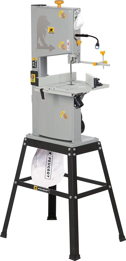 Peugeot 132067 Energyband120ldb Scie A Ruban Volant O 250 Mm Table Alu 420 W Amazon Fr Bricolage