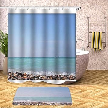 Amazon Com Girlsight Pretty Cool Shower Curtain Safari Set