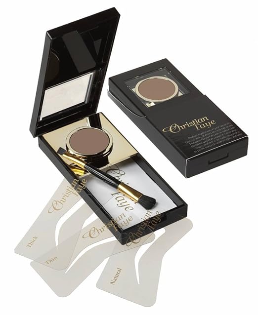Christian Eyebrows IRID BROWN Stencils, Powder and Brush Set Amazon.co