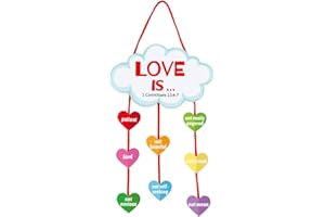 ceiba tree Valentine Foam Heart Ornament Craft Kit for Valentine’s Day Gift Sunday School Supply Classroom Party 12Pcs