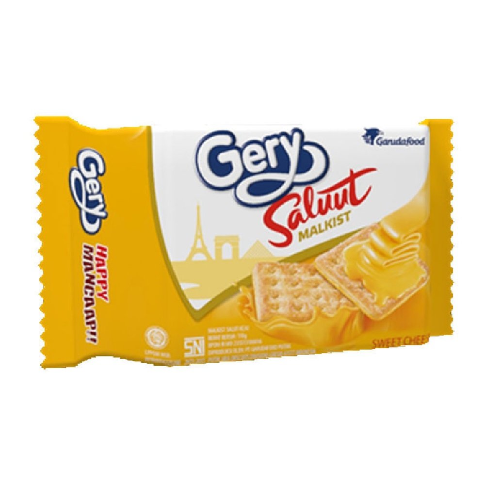 Gery Crackers & Saluut Malkist 110g (628MART) (Cheese, 6 Packs)