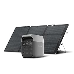 EF ECOFLOW Solar Generator Delta 3 with 160W Solar