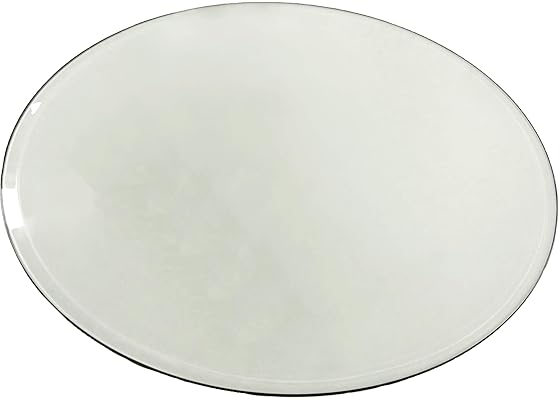 Milan Round Tempered Glass Table Top, 24", Clear