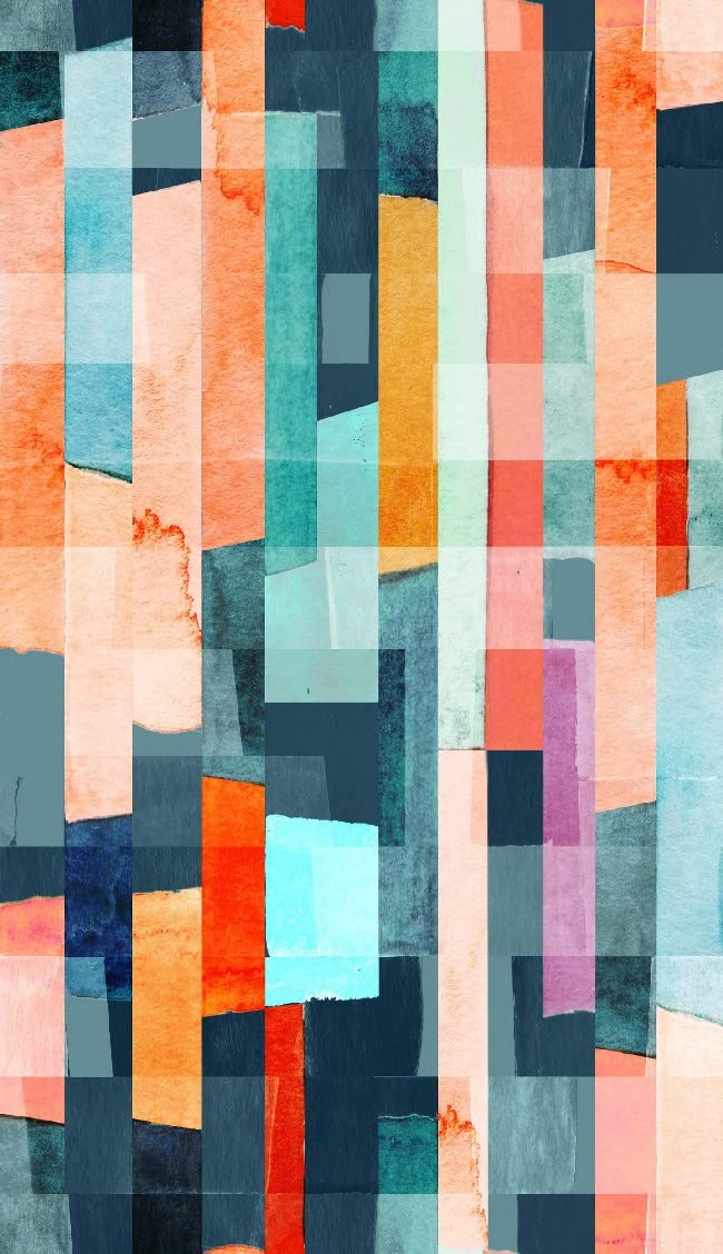 Homemania Printed Rug, 25% Polyester, 75% Cotton, Multicolor