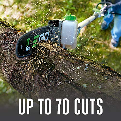 EGO Power+ MPS1001 10inch Pole Saw & Power Head with 2.5Ah Battery