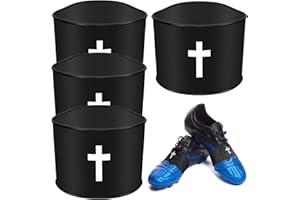 PullCrease Soccer Cleat Lace Cover Youth Christian Cross Silicone Lace Bands Cover for Sports Shoes,Baseball Football
