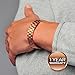 Men's Pure Copper Ultra Strength Magnets Gear Cuff Bracelets - Adjustable - Detox Lymphatic Drainage - Heavyweight Steampunk Cuff Style - Women Unisex - Earth Therapy
