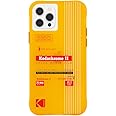 Case-Mate Kodak x Case for iPhone 12 Pro Max (5G) - 10 ft Drop Protection - 6.7 Inch - Vintage Yellow