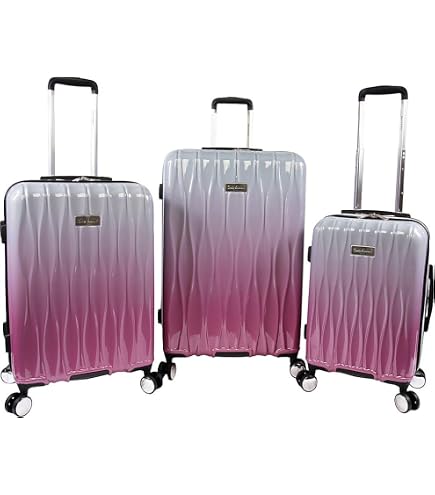 Amazon.com | Juicy Couture Women's Jane 3-Piece Hardside Spinner