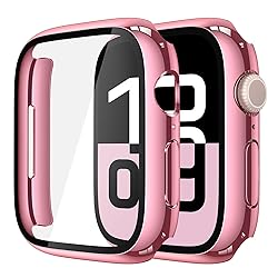 Misxi 2 Pack Tempered Glass Case Compatible for