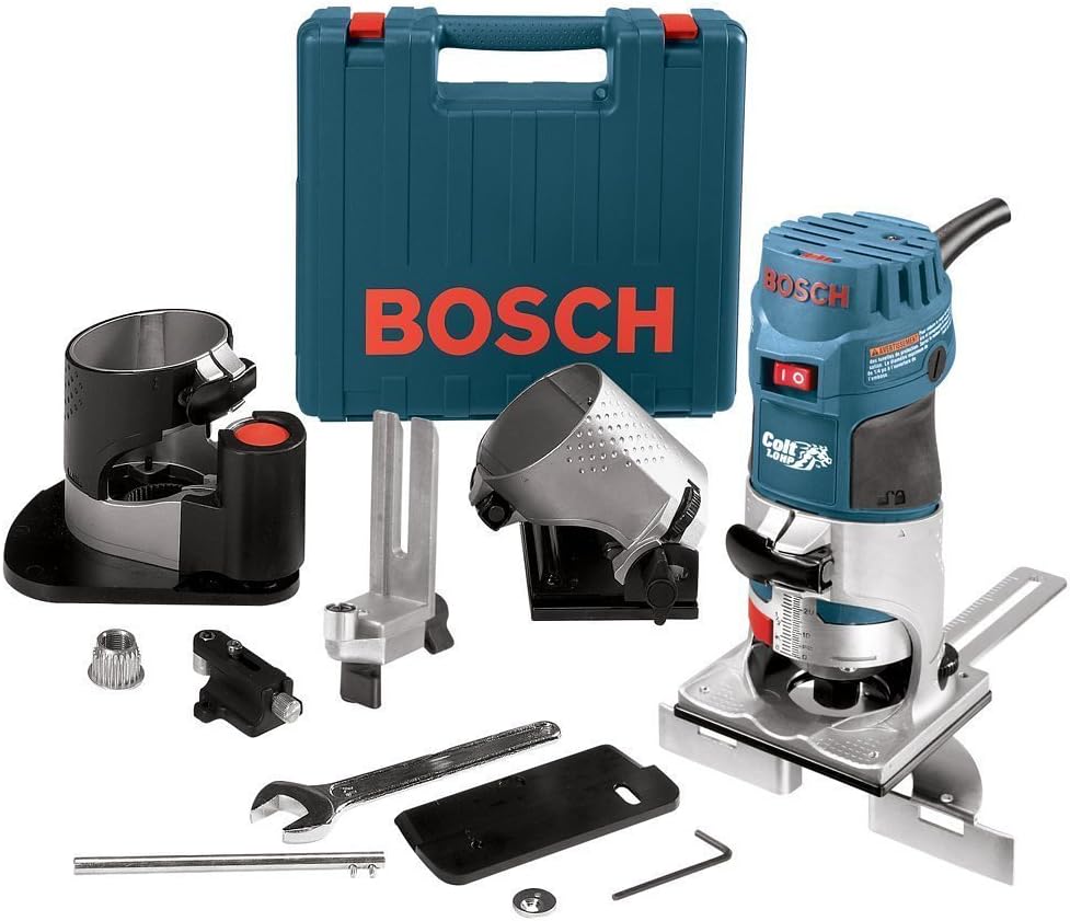 Bosch PR20EVSNK Kit de instaladores Colt 5.7 Amp 1 HP Router de