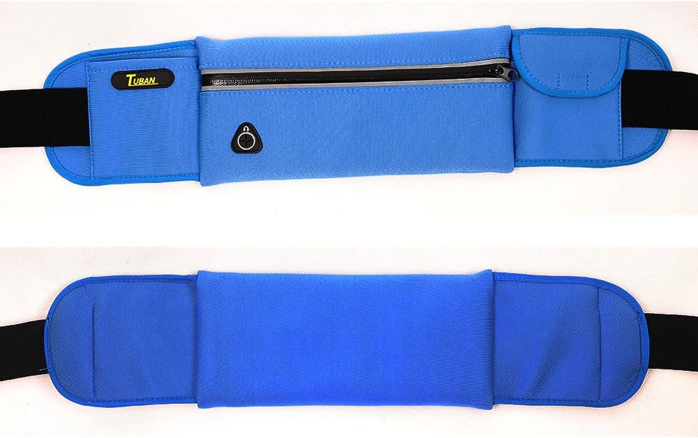 Aoming Running Waist Pack, Fanny Pack Running Belt, Multi-Function Compact for Carrying All Your Necessities with Eyelet for Earphone