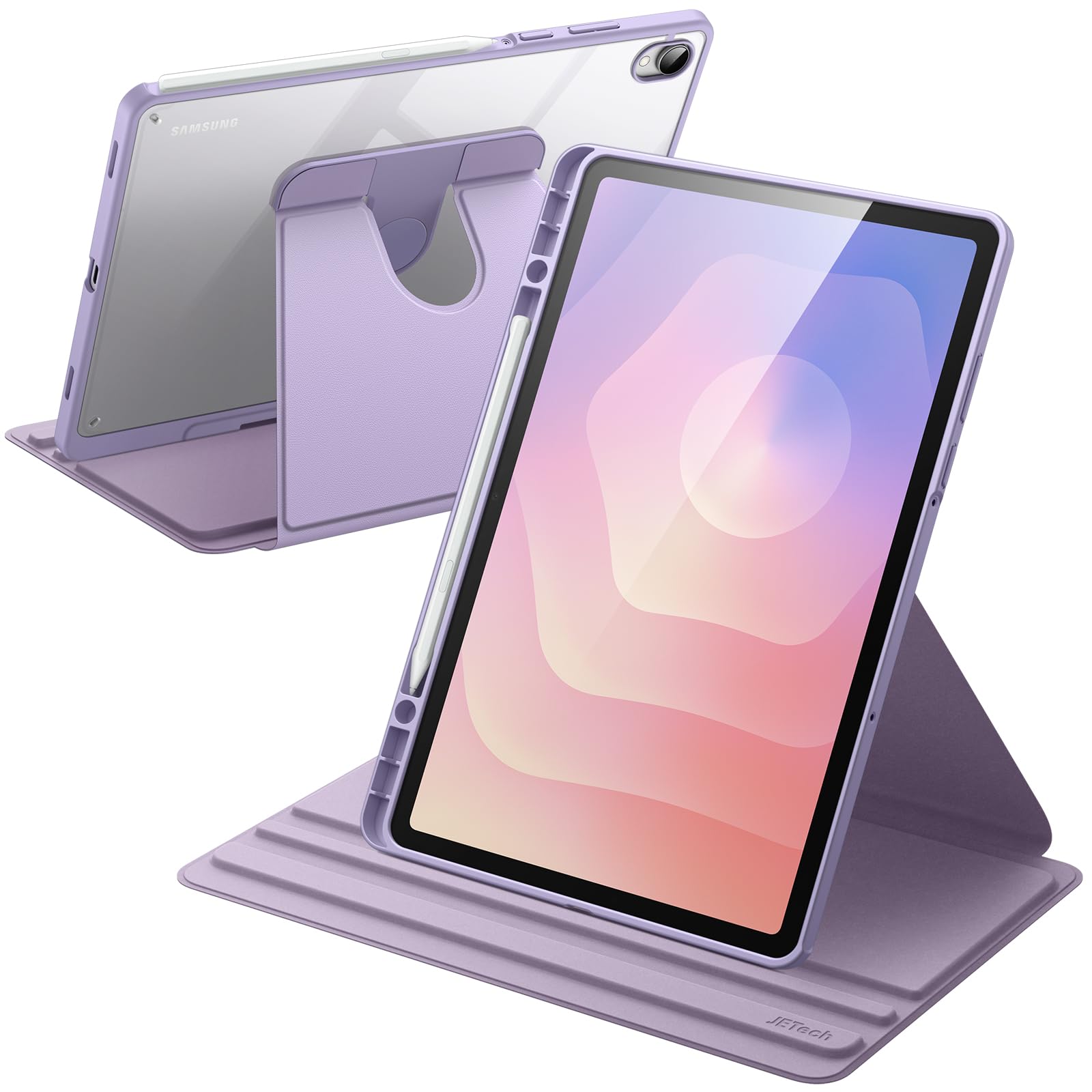 Galaxy Tab S11 Ultra 512GB 本体 ケース、ペン付き JETech 360° Rotating Case for Samsung Galaxy Tab S11/S11 Ultra