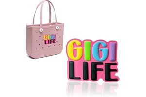 A&H Zier Bag Accessories Silicone Charm for Bogg Bag Fade-Resistant 0.5cm Thick Compatible With Most Bogg Bag