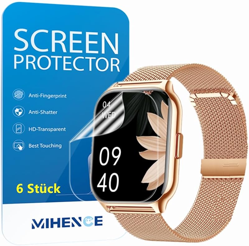 MIHENCE Screen Protector TPU HD for Zoskvee Narcid Popglory P95 2.0 Inch