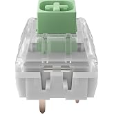 Kailh Box Jade Mechanical Switch Set &ndash; 110PCS Clicky Switches, 50g Actuation Force, 3.6mm Travel, MX-Compatible 3-Pin, SMD LED Support, for Typists, DIY Builds &amp; Custom Keyboards