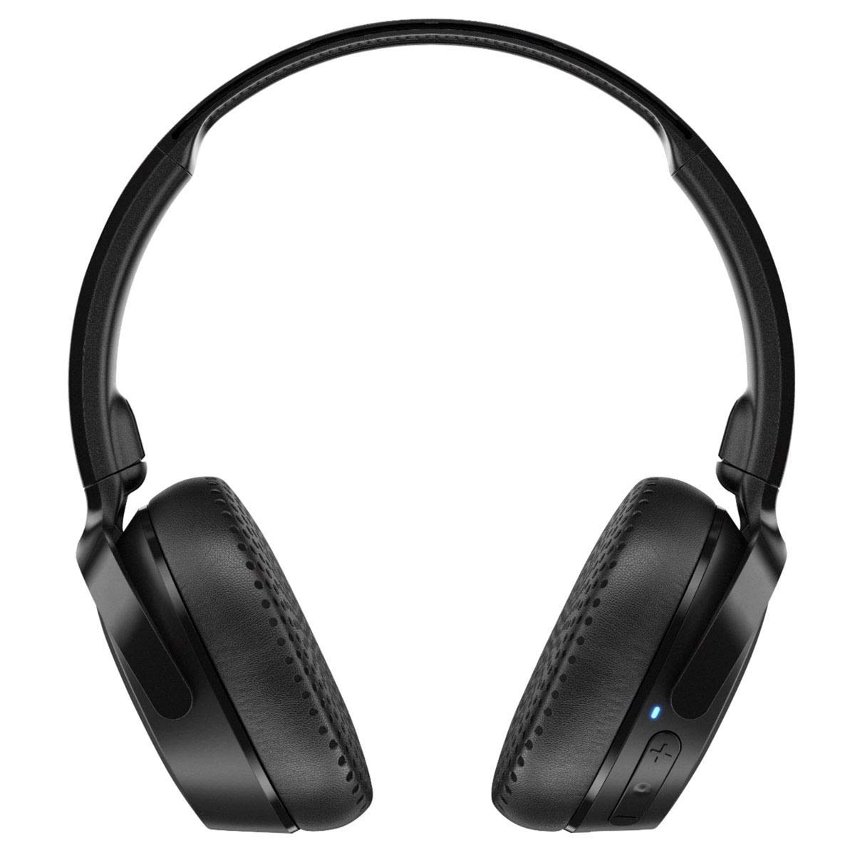 Skullcandy Riff Wireless Bluetooth On Ear Headphone with Mic (Black)