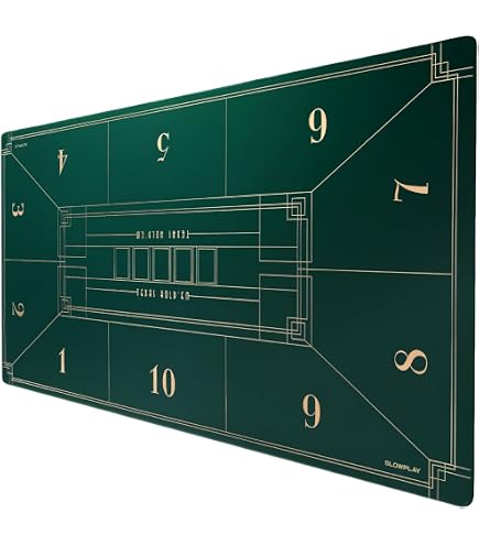 Amazon.com: SLOWPLAY Nash Poker Mat, Ultra Smooth, Portable, Art