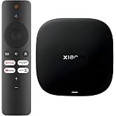 Xiaomi Android Google TV Box S 3rd Gen, 4K UHD TV Box Dolby Vision Atmos &amp; DTS:X, 2GB + 32GB Storage WiFi 6 HDMI 2.1 360&deg; Bluetooth Remote Voice Control for Television Internet Smartphones Streaming