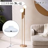 Helunsi 3Pcs Floor Lamp Foot Switch White Inline Push Button Pack of 3 view 7