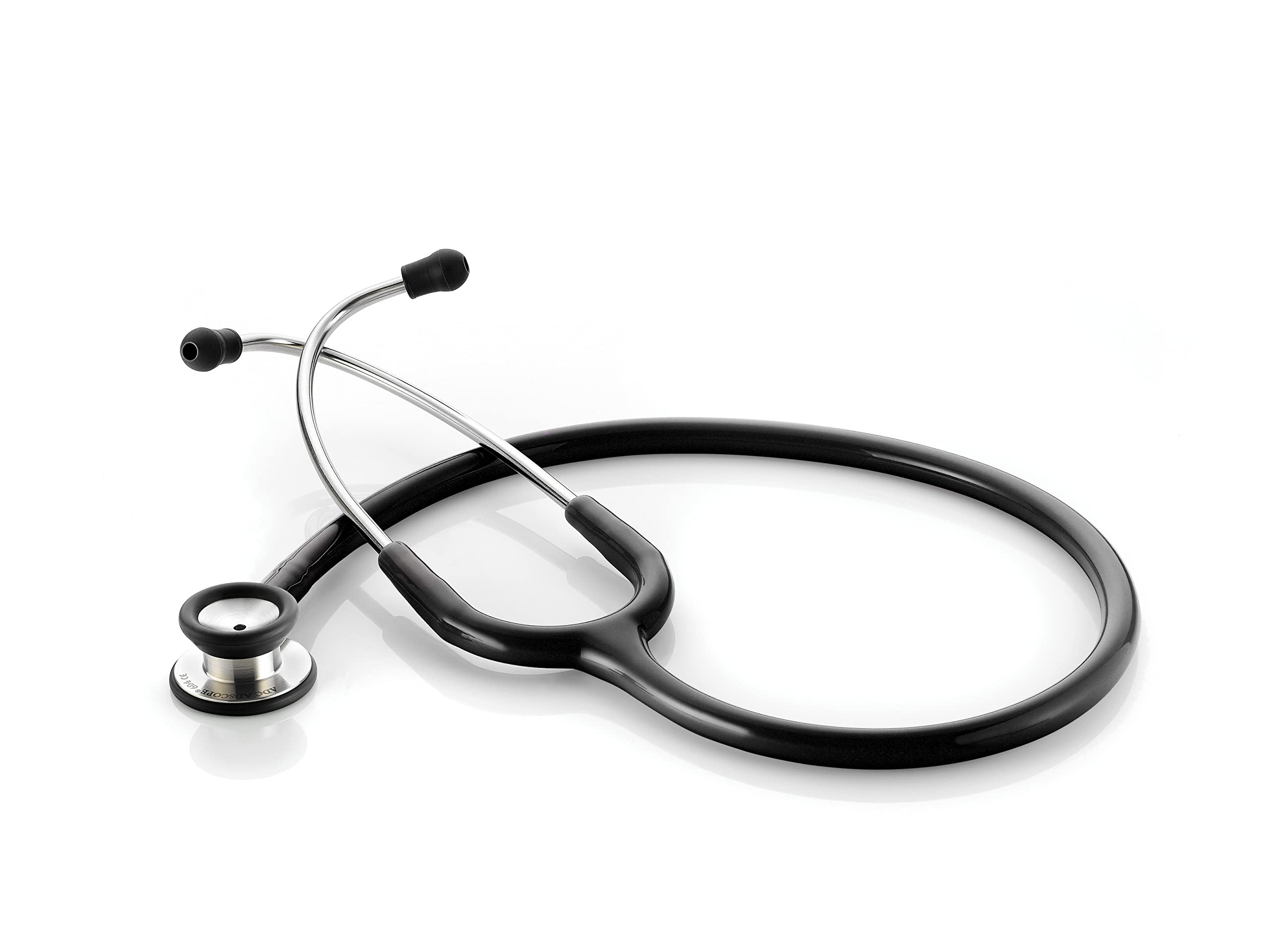 ADC Adscope 604 Pediatric Clinician Stethoscope, 30.5 inch Length, Black
