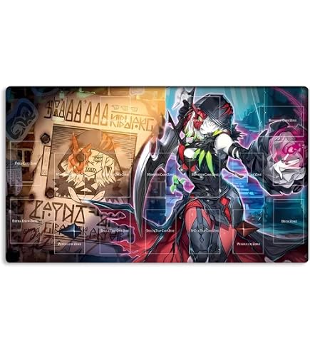 Amazon.com: New Mlikemat Playmat Diabellestarr the Dark Witch TCG