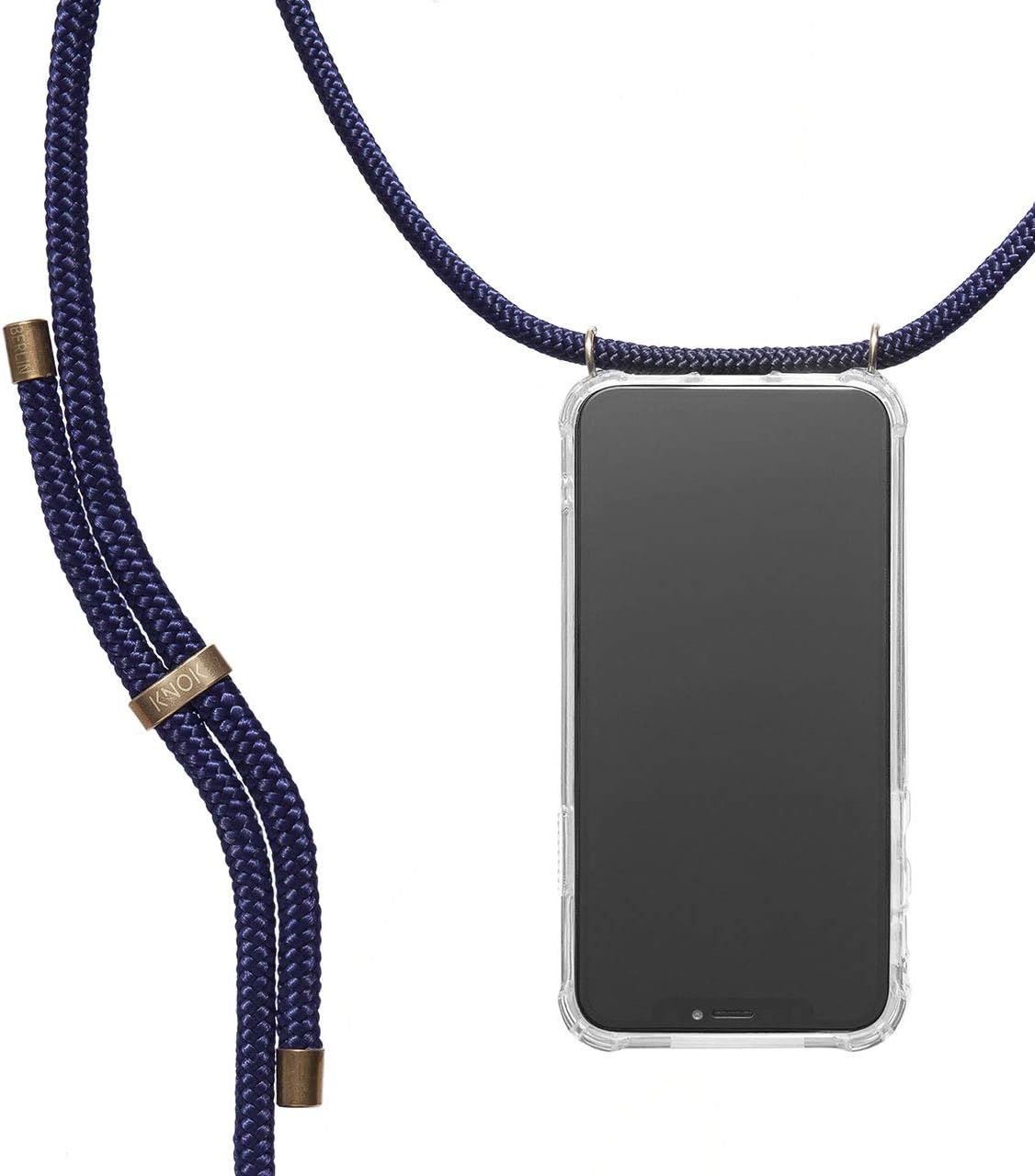 KNOK Phone Lanyard Case for Apple iPhone 7/8 Plus - Crossbody Phone Case with Strap, Lanyard Neck Strap Phone Neck Holder Phone Holder for Neck - Phone Necklace Case, Mobile Phone Cover Neck Strap