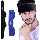 NEWGO®Ice Wrap for Headaches Cold Therapy Head Ice Pack Wrap for Migraines, Tension Headache, Chemo, Stress Relief - 29.5" x 