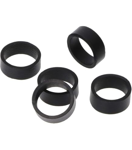 PATIKIL Siliconen elastiekjes kabelbinders 100 stuks antislip 5,6 cm