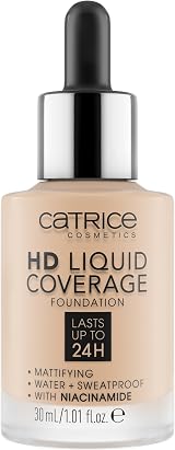 Catrice HD Liquid Coverage Foundation 30ml Matte Longlasting