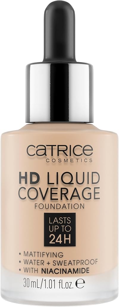 Catrice HD Liquid Coverage Foundation 30ml Matte Longlasting