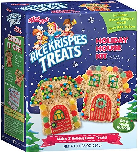 CRAFTY COOKING KITSKellogg's Rice Krispies Treats Holiday House Kit, 10.36 Ounce