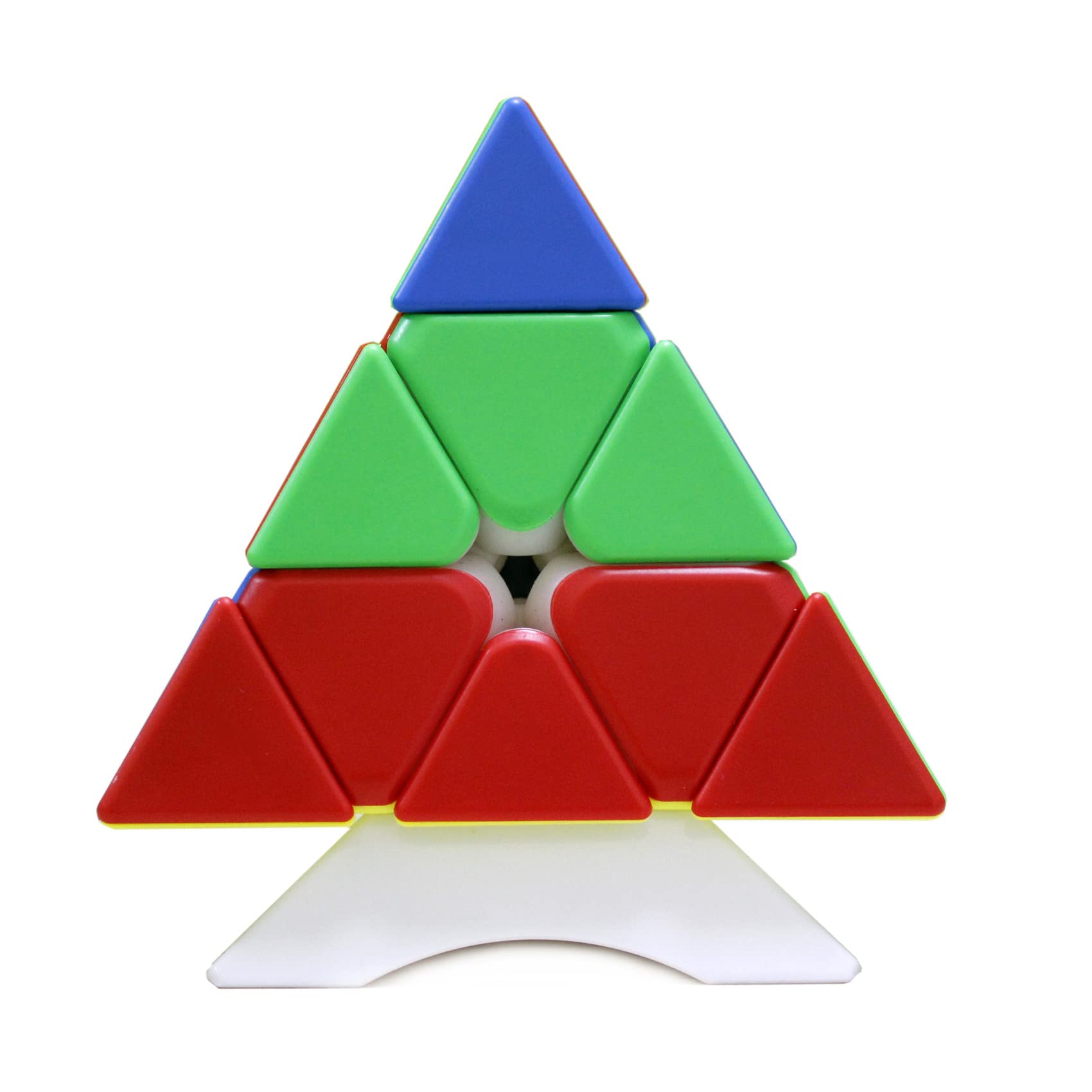Oostifun OJIN Yongjun YJ MGC EVO Pyramid M 3x3 M Cube YJ MGC 3 Layers 3x3x3 MG C EVO Digital Regulation System Cube Puzzle Pyraminx (Multi Color)