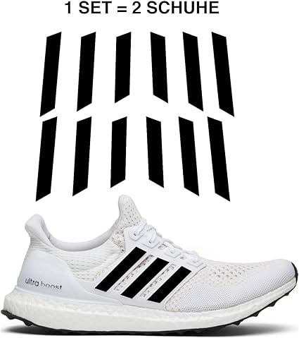 adidas schuhe weiß mit schwarzen streifen