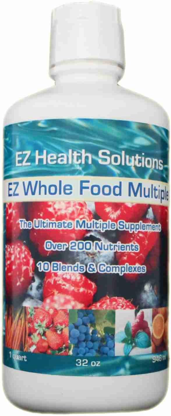 Ez Liquid Multivitamins Mineral 32 Oz Whole Food Multiple