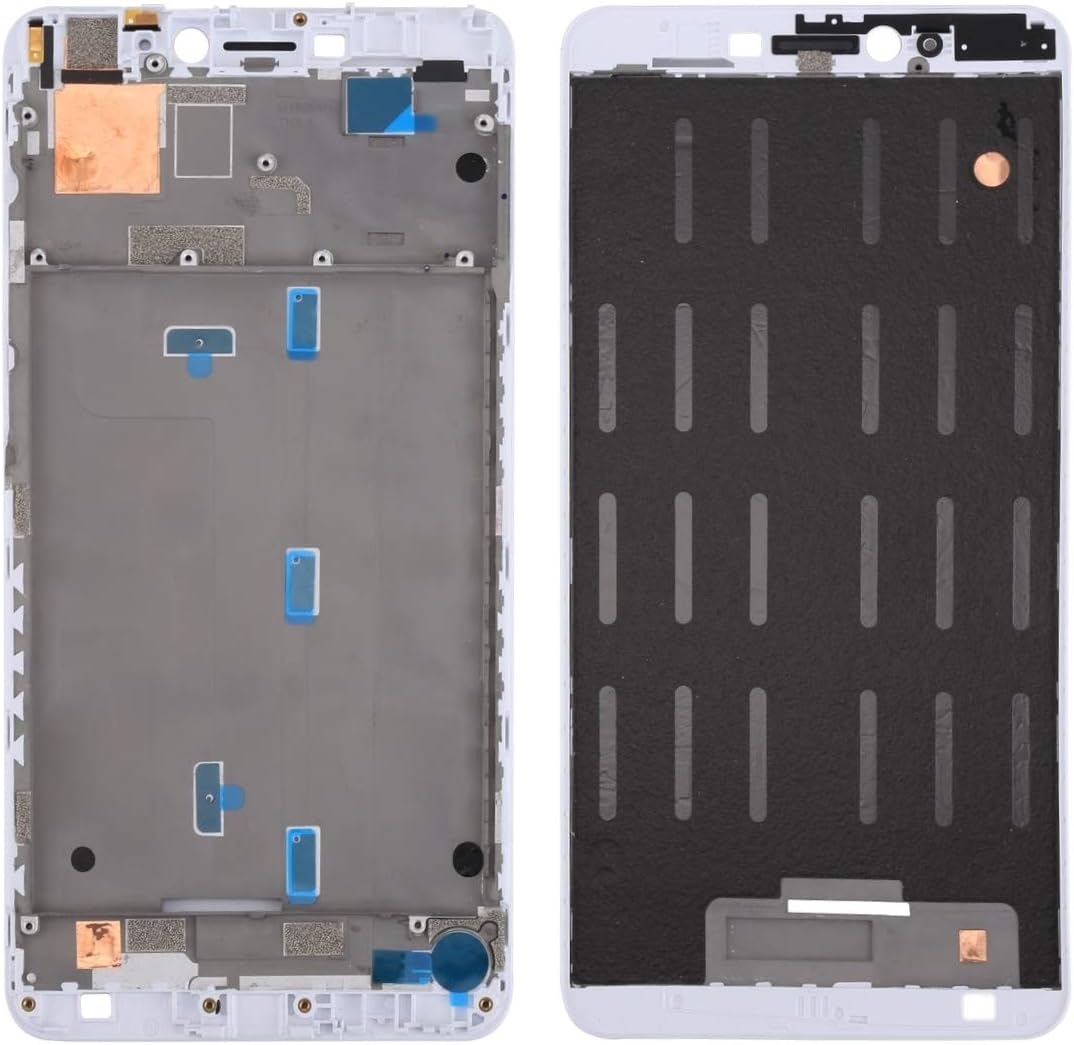 HYY RNT For Xiaomi Mi Max 2 Front Housing LCD Frame Bezel(White) (Color : White)