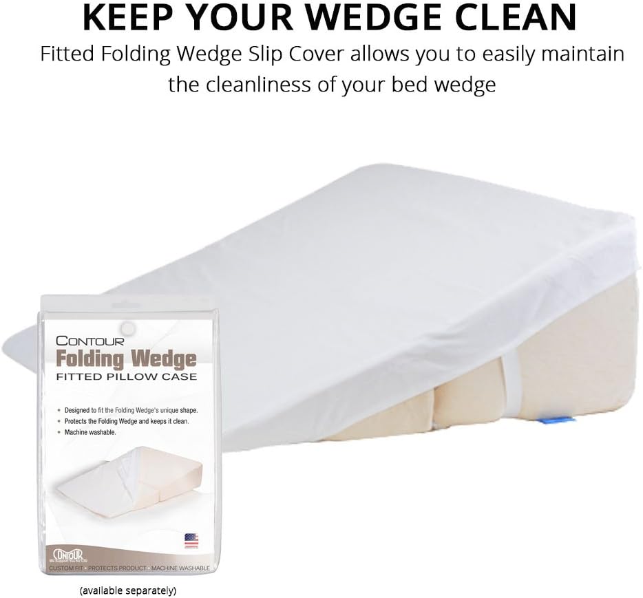 Amazon Com Contour Products Folding Bed Wedge Pillow 7 Inches X