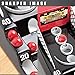 SHARPER IMAGE Desktop Arcade Shootout Challenge for Home & Office Desk, Mini Game Machine for Children & Adults, Great Basketball & Bowling Sports Game for Coffee Tables & Playrooms