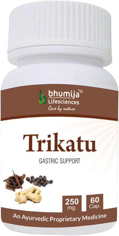 Bhumija Lifesciences Trikatu Capsule - 60 Capsules