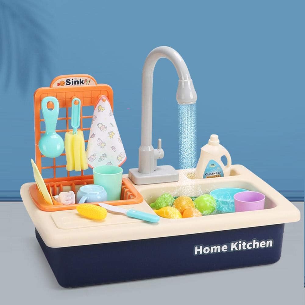 children's play sink with running water