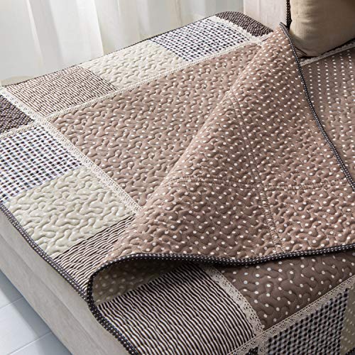 image for OstepDecor Multi-Size Pet Dog Couch All Seasons Quilted Cotton Furnitu