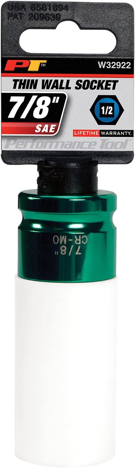 W32922 | 1/2" Dr. 7/8" Thin Wall Socket
