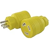 Conntek 30222-YW 15A to L5-30R Plug Adapter