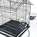 Bird Parrot Cage with Stand Cockatiel Amazon African Grey Caique Conure, 20 X 20 X 57 1/2″ hthumb 2